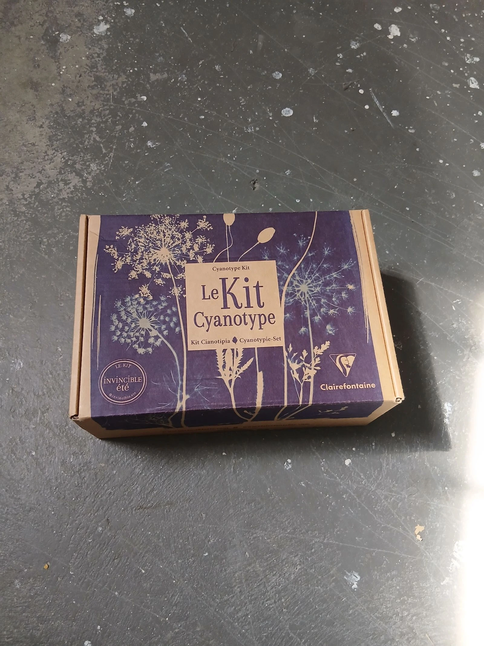 Kit cyanotype